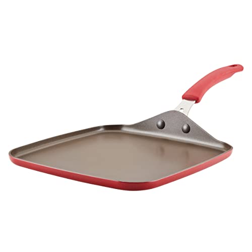 Rachael Ray Nonstick Square Griddle/Grill Pan - Upgrade Your Kitchen!