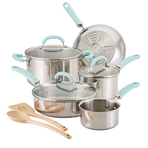 Rachael Ray Stainless Steel Cookware Set