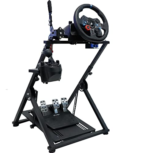 Racing Wheel Stand with Water Cup Holder