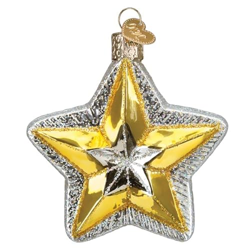 Radiant Star Glass Blown Ornament