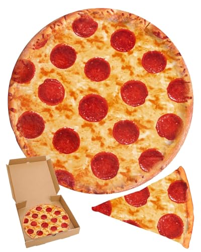 Pizza Blanket Adult Kdis Size Double Sided Funny Realistic Food  Personalized Throw Blanket Novelty Gift for Everyone 300 GSM Soft Flannel  60 inches