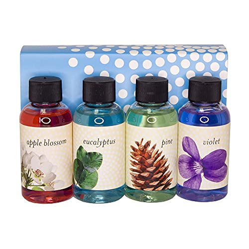 RAINBOW and RainMate Genuine (Apple, Eucalyptus, Pine, Violet) Fragrance Pack