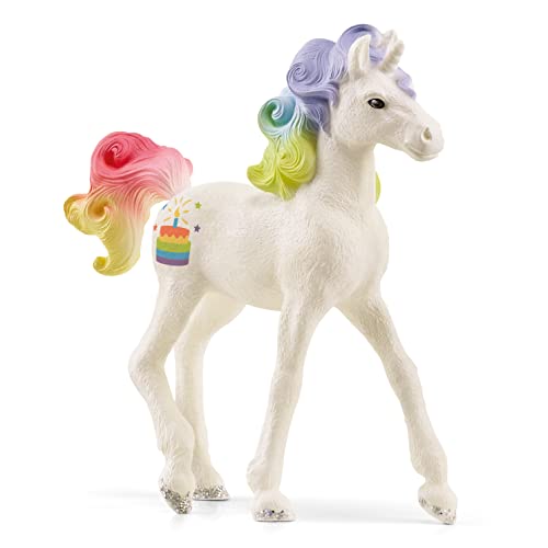 Rainbow Cake Unicorn Toy Figure