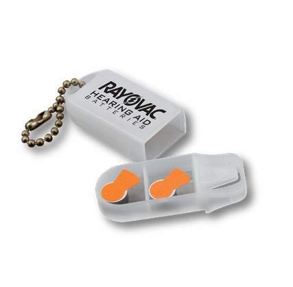 RAYOVAC Hearing Aid Battery Keychain Case - Convenient and Portable