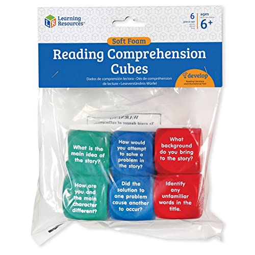 Reading Comprehension Cubes - Enhancing Reading Skills for Kids