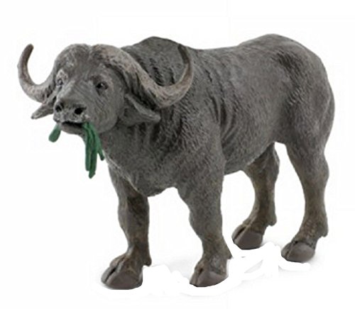Realistic Cape Buffalo Figurine - Educational Toy For Kids