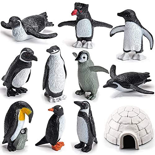 Realistic Penguin Figurines