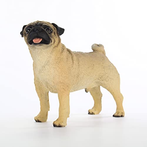 Realistic Pug Figurine