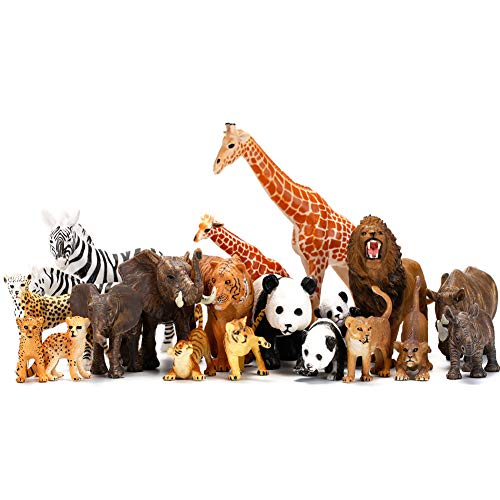 Realistic Safari Animals Figures Toys