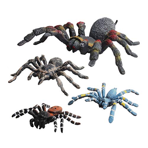 Realistic Spider Figurines for Collection and Education