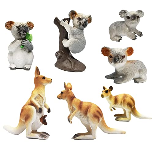 Realistic Wild Animal Model Figures Toy Set