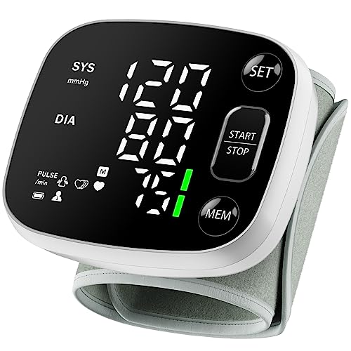 Rechargeable Blood Pressure Monitor Wrist Digital BP Machine