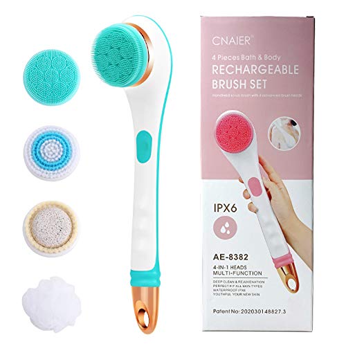 Rechargeable Electric Body Brush Set