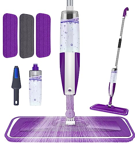 Rechargeable Spray Mop for Easy Floor Cleaning
