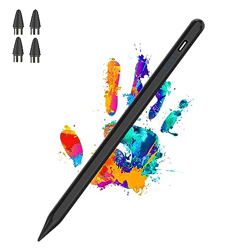 Rechargeable Tablet Pen POM Tip Magnetic iPad Pencil