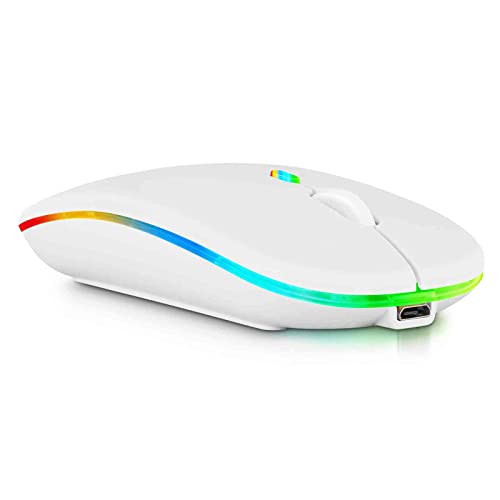 Rechargeable Wireless LED Mouse for Lenovo Yoga Tablet 8