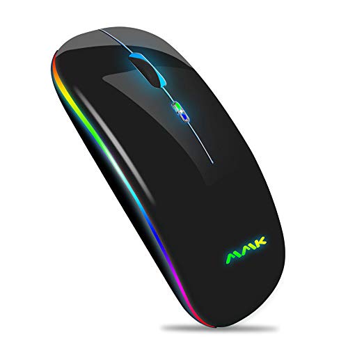 Rechargeable Wireless Mouse with Dual Mode