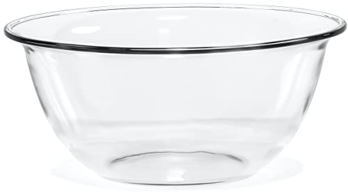 Red Co. Clear Glass Bowl