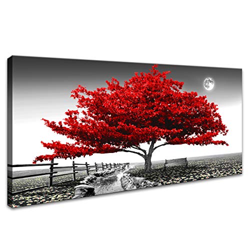 Red Tree Canvas Print
