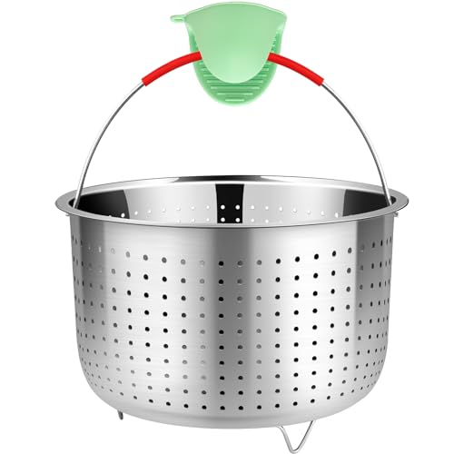 REDANT Steamer Basket for Instant Pot Accessories 8 qt, Pot Strainer Steamer