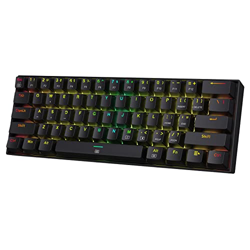 Redragon K630 Dragonborn 60% Wired RGB Gaming Keyboard - Compact and Feature-Packed