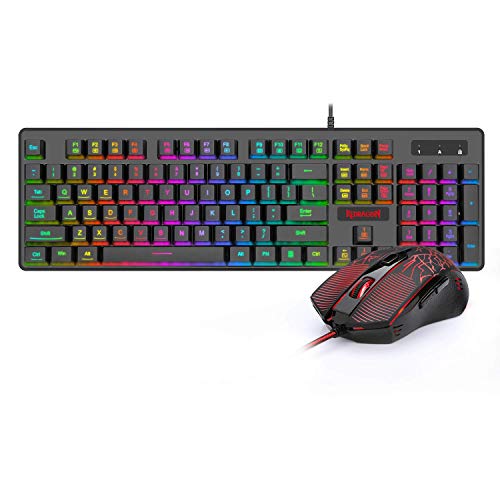 Redragon S107 Keyboard and Mouse Combo