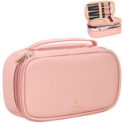 Relavel Small Travel Cosmetic Bag for Women Girls