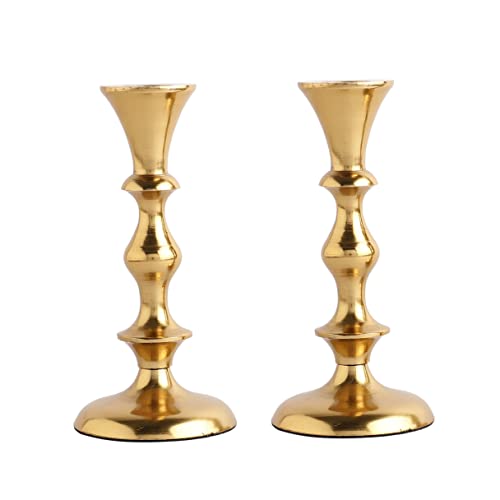 Rely+ Gold Candle Holder Set of 2