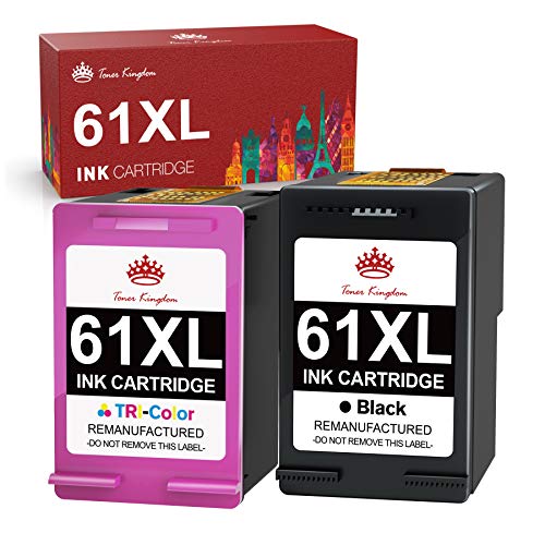 Remanufactured 61XL Ink Cartridge Combo Pack for HP Printers