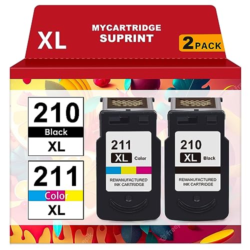Remanufactured Ink Cartridge for Canon 210XL 211XL