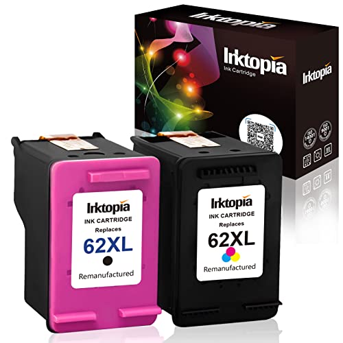 Remanufactured Ink Cartridge Replacement for HP 62XL