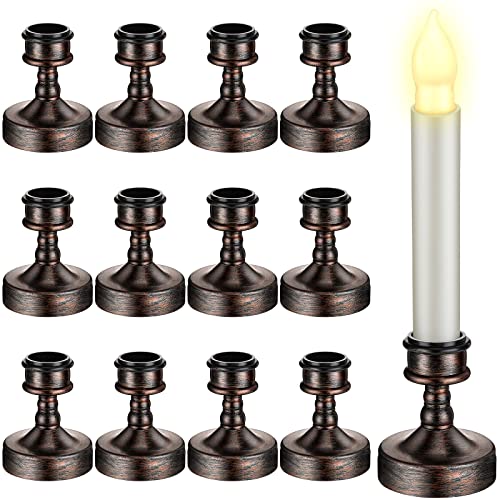 Remerry Christmas Taper Candle Holders