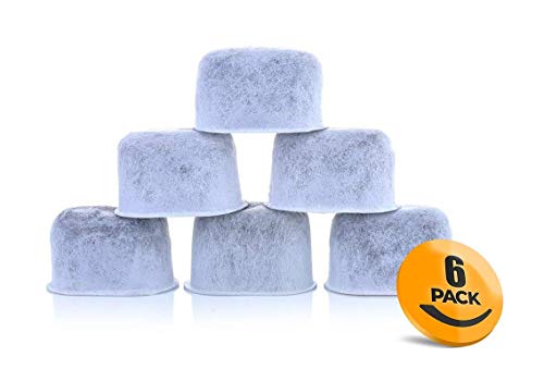 Replacement Charcoal Water Filters - Universal Fit for Keurig 2.0 (6-Pack)