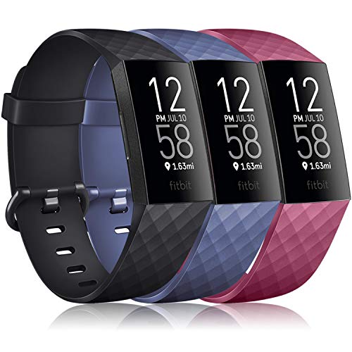 Replacement Silicone Bands for Fitbit Charge 4 / Charge 3 / Charge 3 SE