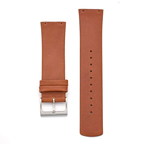 Replacement Watch Band for Skagen Mens Watches 22mm with Screws (brown)