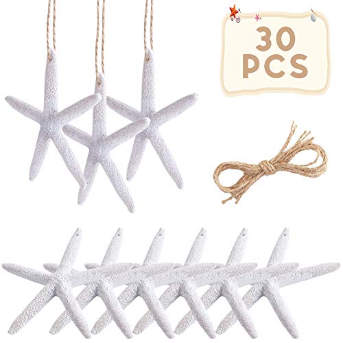 Resin Pencil White Starfish Decor for Weddings