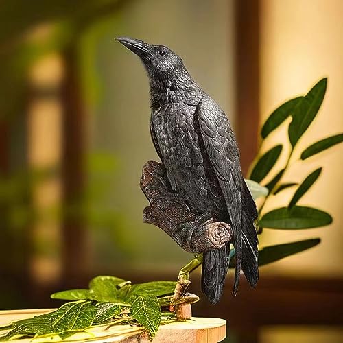 Resin Raven Wall Statues Ornament