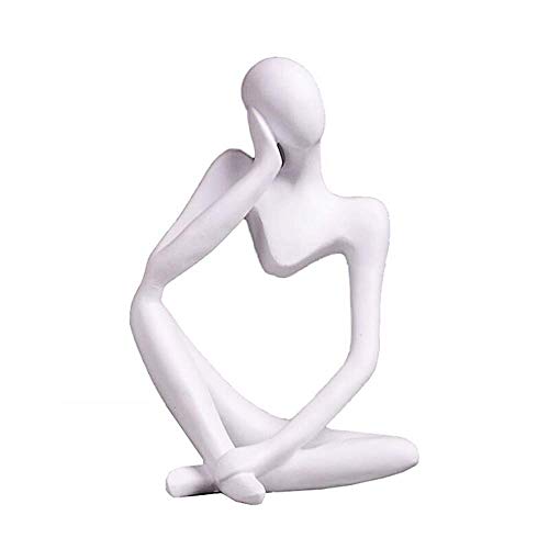 Resin Thinker Abstract Sculpture Statue