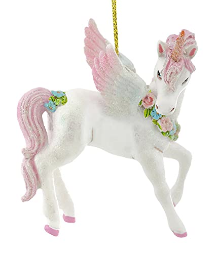 Resin Unicorn Ornament