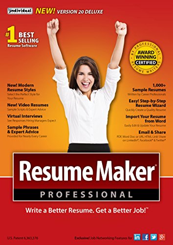 ResumeMaker Professional Deluxe 20