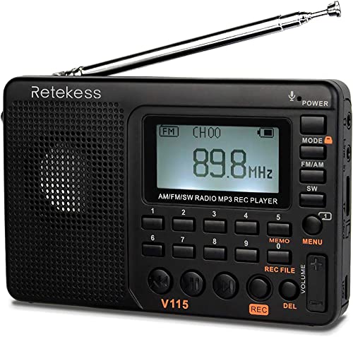 Retekess V115 Portable Digital Radio