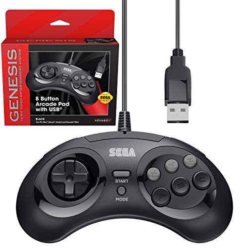 Retro-Bit Sega Genesis USB Controller