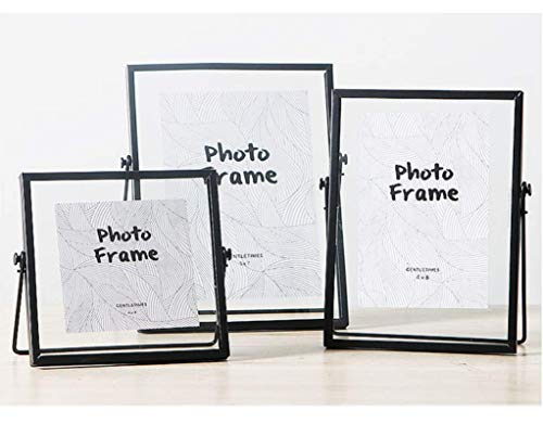 Retro Glass Photo Frame Set