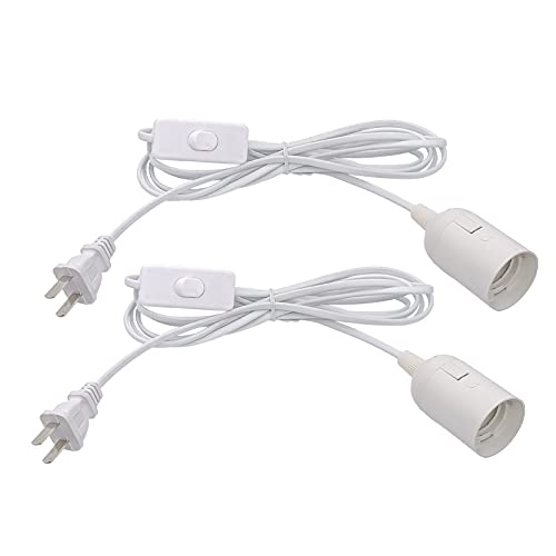 Retro Hanging Lights with Plug in Cord
