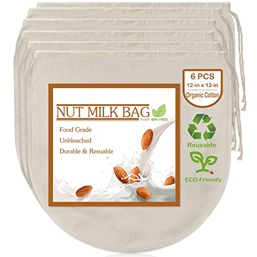 Reusable Cotton Nut Milk Bags