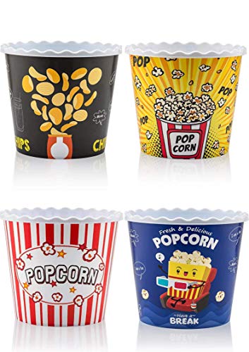Reusable Plastic Popcorn Containers