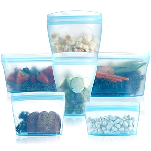 Reusable Silicone Food Container Bags