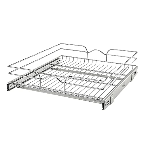 Rev-A-Shelf 5WB1-2122CR-1 Storage Shelf Drawer Basket