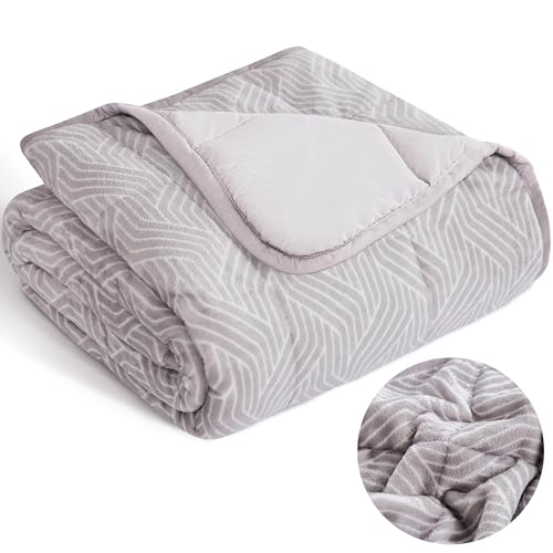 Reversible 7-Layer Viscose from Bamboo Blend Twin Weighted Cooling Blanket