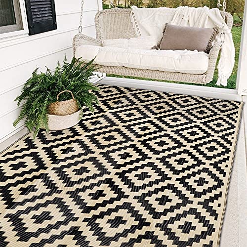 Reversible Outdoor Rug, Large Floor Mat for Outdoors